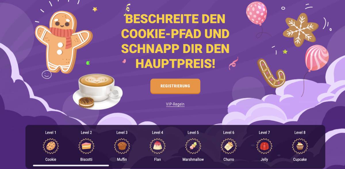 cookie casino vip